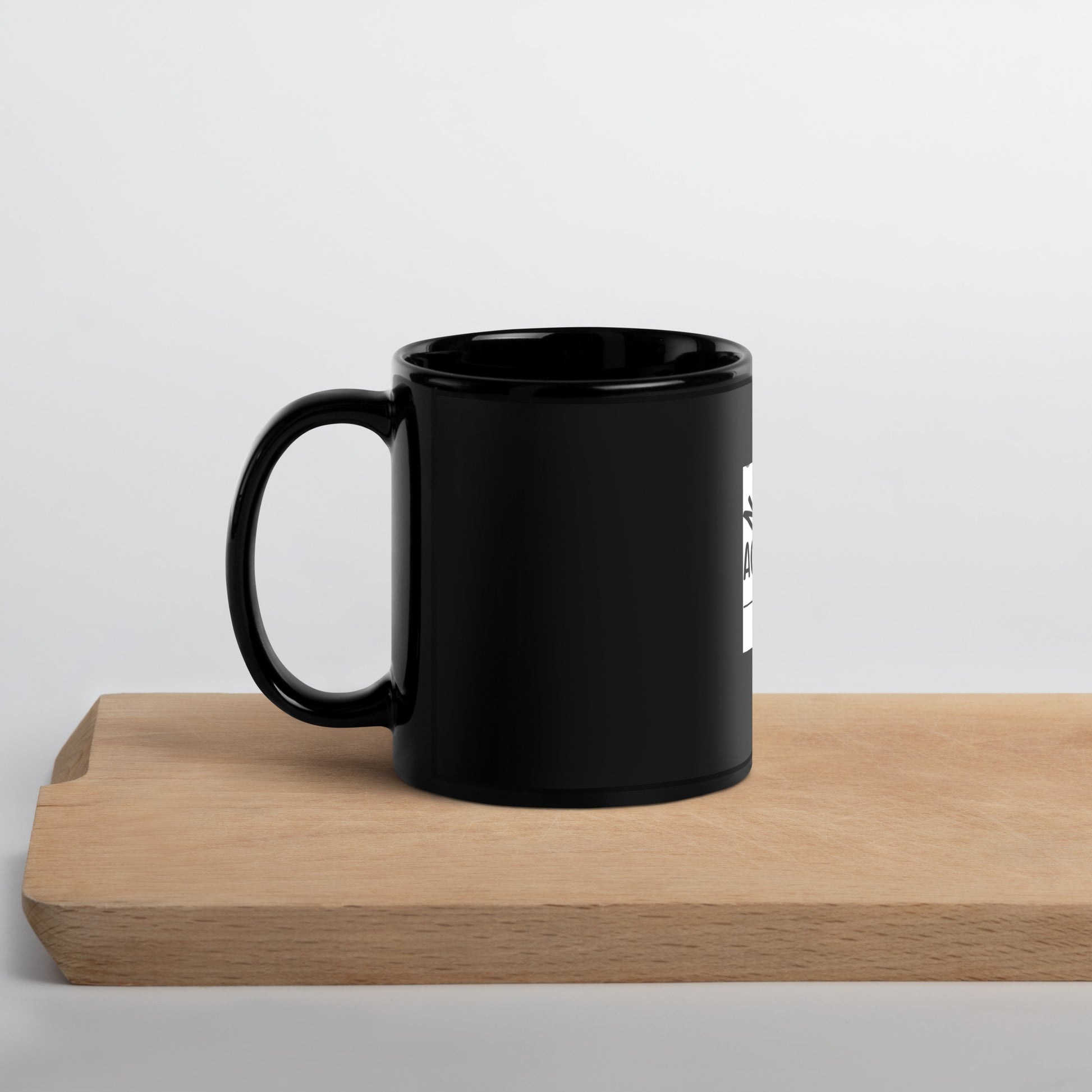 Black glossy mug – Beyond My Scrubs 