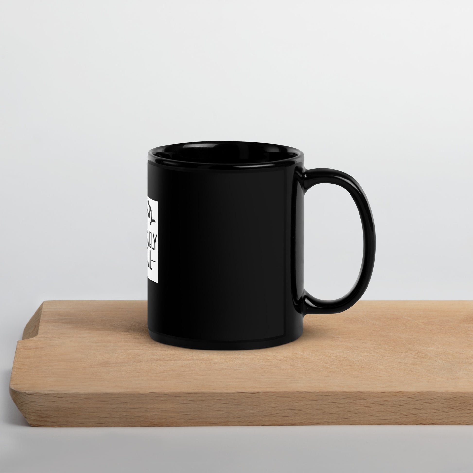 Black glossy mug – Beyond My Scrubs 