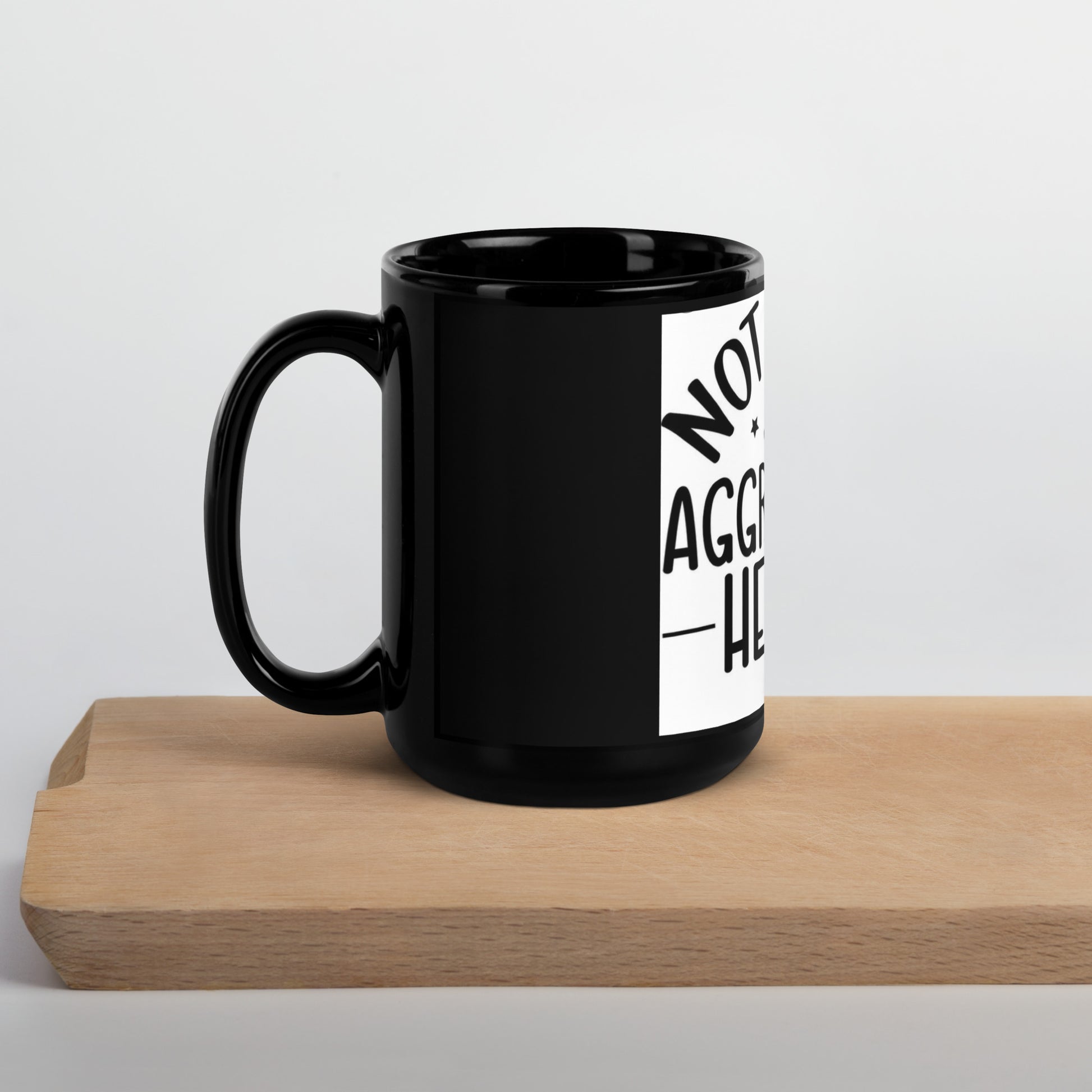 Black glossy mug – Beyond My Scrubs 