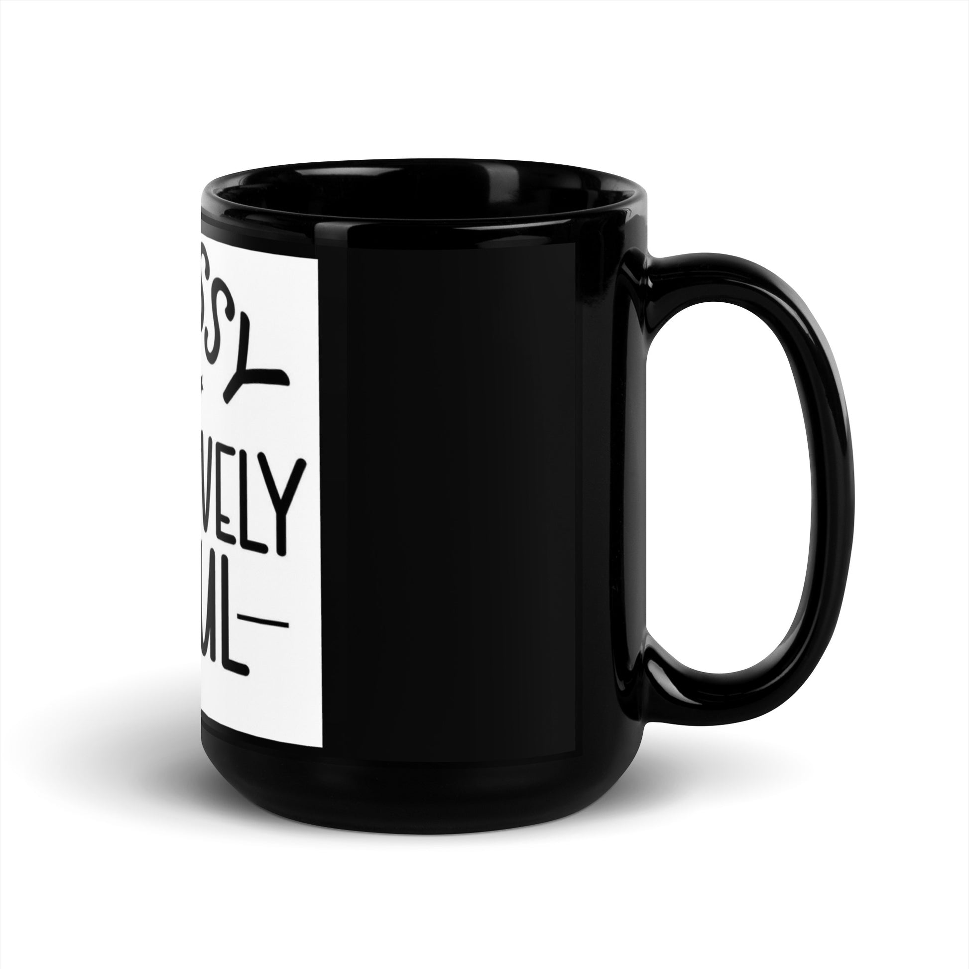 Black glossy mug – Beyond My Scrubs 