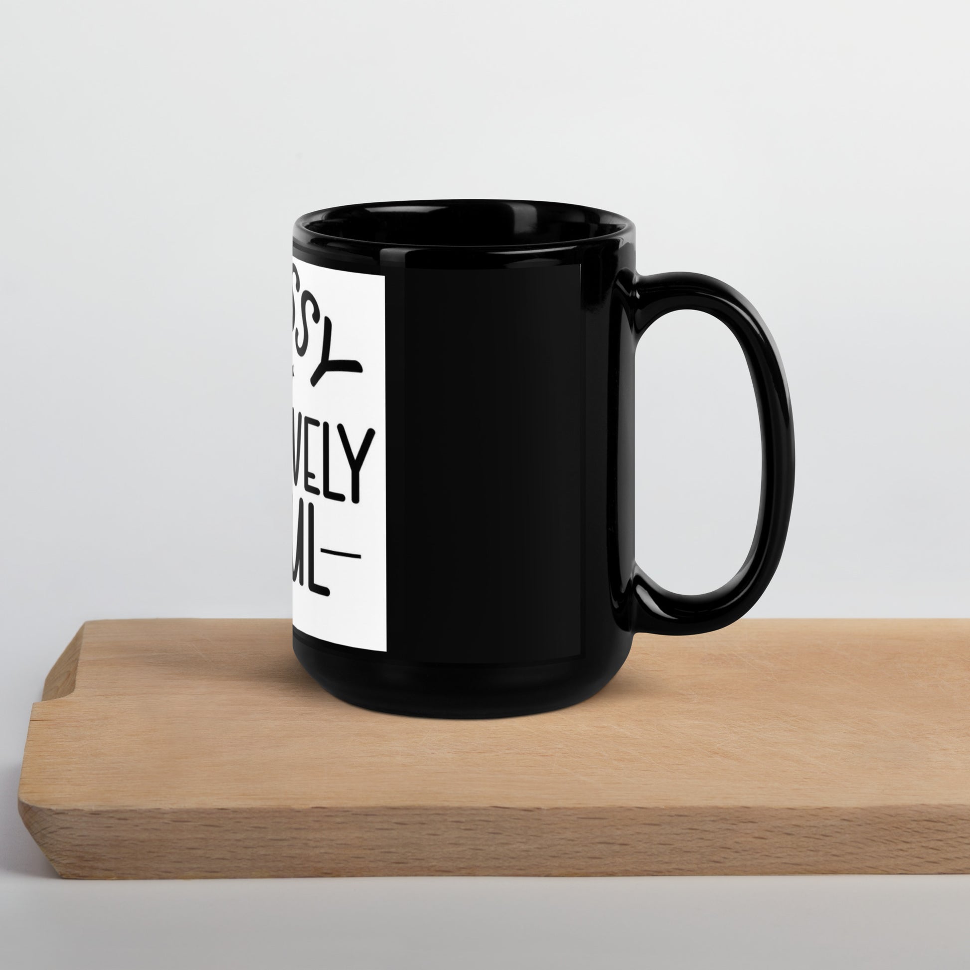 Black glossy mug – Beyond My Scrubs 